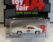 JOHNNY LIGHTNING NEW YORK CITY TOY FAIR ~WHITE '69 DODGE DAYTONA~
