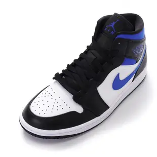 NIKE AIR JORDAN 1 MID AJ1 男鞋 籃球鞋 554724-140 黑白藍 現貨