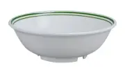 Yanco China PT-507 Pine Tree Green/Beige Melamine 32 oz. 7.5" dia. Soup Bowl
