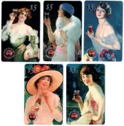 INSERT MINT set Coca Cola Coke 1996 Sprint Phone cards $5 Calendar Girl Set