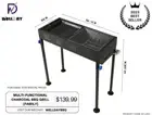 WELLDAY MULTI-FUNCTIONAL CHARCOAL BBQ GRILL(FAMILY)