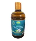 1 Bottle Tree Hut Shea Moisturizing Body Wash, Coconut Lime, 17 oz.