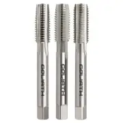 Goliath 9/16" x 12 UNC Straight Flute Tap Set HSS Bright