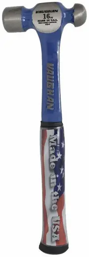 Vaughan R016 - Ball Pein Hammer 16oz 450g Steel Handle