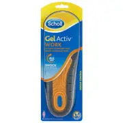 Scholl GelActiv Women's Work Insoles – 1 Pair (UK Size 3.5–7.5 / AUS Size 4.5–8.5)