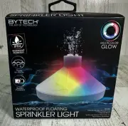 Bytech Waterproof Floating Sprinkler Light Pool Spa Fountain Pond NEW
