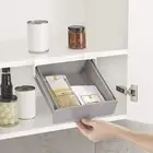 Grey Joseph Joseph Cupboard Under Shelf Drawer Cabinet Sliding Storage Organiser