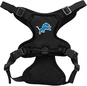 Littlearth Unisex-Adult NFL Detroit Lions Front Clip Pet Harness, Team Color, Medium