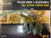Italian Army & Blackshirts Starter Army - Bolt Action WWII Warlord Games New!
