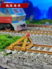 1/87 HO Ratio Train railway Barrier car device Assemble model Not Colored