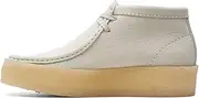 [Clarks] Wallabee Cup Boot 68988 (White Nubuck)