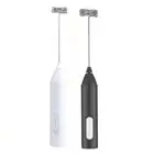 Multifunctional Electric Milk Frother USB Rechargeable Eggs Beater with 3 Speed