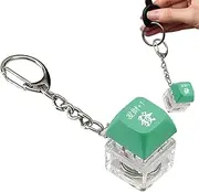 Keyboard Fidget Toy - Stress Relief Keyboard Keychain | Silent Keyboard Fidget Clicker | Luminous Button Toys for Office, School, Travel for Adult to Relief Stress | Ornaments Toys