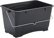 ProDec 10 Litre (2 Gallon) Medium Plastic Paint Scuttle Bucket 100% Recycled Plastic with Metal Carry Handle for All Types of Paint and Paste, Suitable for Up to 9" Rollers