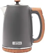 Dorchester Temperature Control Kettle – 1.7L Digital LCD Display - 3000W Fast Boil Cordless 360 Base BPA-Free and Easy to Clean