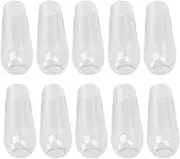 SOPOTUTU 10pcs Party Drinkware Cups Versatile Wine Juice Ice Cream Serving Elegant Design for Weddings Celebrations Valentine Day Easy to Clean