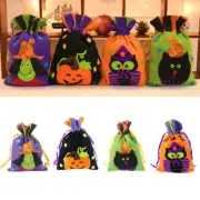 4Pcs Trick Treat Bag Halloween Treat Bag Candy Bag Gift Bags Halloween Bag Kids
