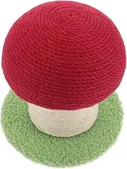 Cat Scratching Post Mushrooms Scratcher for Cats Multi-Functional Cat Claw Board Kitten Scratching Post Vertical Cat Scratcher Reusable Scratching Post Lovely Scratch Post Sisal