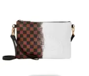 SPRAYSHARKS WORLDWIDECROSSOVER CLUTCH W/SHOULDER STRAP - SPRAYGROUND