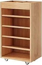 Kids Dollhouse Bookshelf Floor Open Bookshelf Book Shelf Organizer Front Facing Book Display Shelf for Study Room