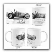 1932 Bugatti T 51 With Louis Chiron - Promotional Photo Mug