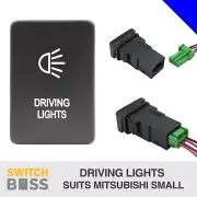 DRIVING LIGHTS Blue LED Small Short Push Switch Suit Mitsubishi Triton Pajero (for: Mitsubishi)