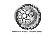 Weld Racing Wheel Racing Magnum 2.0 15x8'' Black/Polished Magnum 2.0 5X4.5'' BP 3'' Backspace - Black DBL MT WE86B-508206MB
