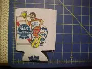 NEW UNUSED PABST BLUE RIBBON COOL BLUE SURFER 12oz CAN KOOZIE! PBR COOZIE