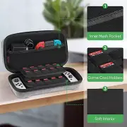 Case for Nintendo Switch/Switch OLED Model - Fits AC Adapter Cha Large Carrying