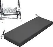 Waterproof Bench Cushion,Patio Furniture Swing Seat | Non-Slip Swing Pad, Fade Resistant Lounger Replacement, Furniture Chair Pad for Living Room