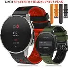 22mm Sport Silicone Strap for Suunto 9 Peak 5 Peak OnePlus Watch Band Bracelet
