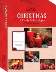 Card-Boxed-Christmas-Candles (Box Of 12)