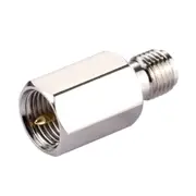 3Pcs Fme Male To Sma Female Connector Adapter(Silver)