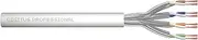 DIGITUS Raw Patch Cable Cat6A - Sold by The Metre Unassembled - 100 m - U-FTP Network Cable - LSZH - AWG 27/7 - Grey