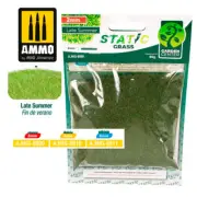 AMMO by Mig Jimenez Static Grass - Late Summer Fibre Length: 2mm (60gr/bag)