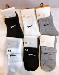 在飛比找樂天市場購物網優惠-【Nike】襪子 黑、白、灰、黑反折兩穿、白反折兩穿