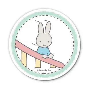 MIFFY 米飛兔 miffy溜滑梯 陶瓷杯墊 吸水杯墊 創意隔熱墊 杯墊 杯墊 米菲 正版授權