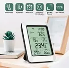 Digital LCD Humidity Meter For Indoor Outdoor Hygrometer Thermometer Temperature