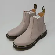Dr. MARTENS 2976 Vintage Taupe Leather Pull On Chelsea Boots Size 11