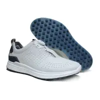 在飛比找蝦皮購物優惠-Ecco 方便的螺絲扣高爾夫球鞋