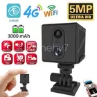 Wireless 4G SIM/WiFi Security Camera 6X Zoom Motion Sensor Night Vision IP Cam