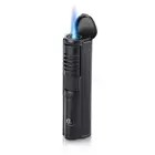 Galiner Windprood Jet 1 Flame Torch Metal Butane Refillable Pocket Cigar Lighter