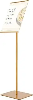 Poster Stand A3 Heavy Duty Floor Sign Stand Adjustable Pedestal Sign Holder Stand, For 11 * 17 Inches, Both Vertical And Horizontal Sign Displayed For Wedding Business Activities Display sil