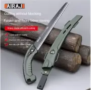 AIRAJ Hand Saw , Japanese Style Saw, Tree Sawing Tool , Garden Logging Tool