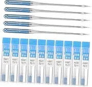 Tofficu 10Sets Multi Function Sewing Machine Needles Durable Metal Needles for Household and Industrial Use Compatible with Sewing Machines High Performance Sewing