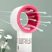 Portable Handheld Cooling Bladeless Fan USB Rechargeable Fan Desktop Fan