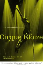 VTG Advertisement Cirque Eloize Zellerbach Hall Cal Performance