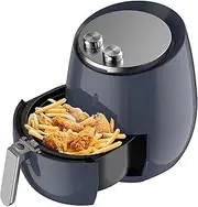 Multifunction Smart Household Air Fryer Smokeless Electric Frying Pan Touch Screen French Fries Machine Oven Large Capacity 3.6L with 360 Degree Air Circulation Economy Comfortable Anniversary