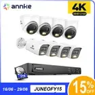 ANNKE 4K 8CH NVR PoE Security Camera System Two Way Audio Color Night Vision