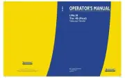 New Holland LM6.28 Tier 4B Telescopic Handler Operators Manual PDF/USB